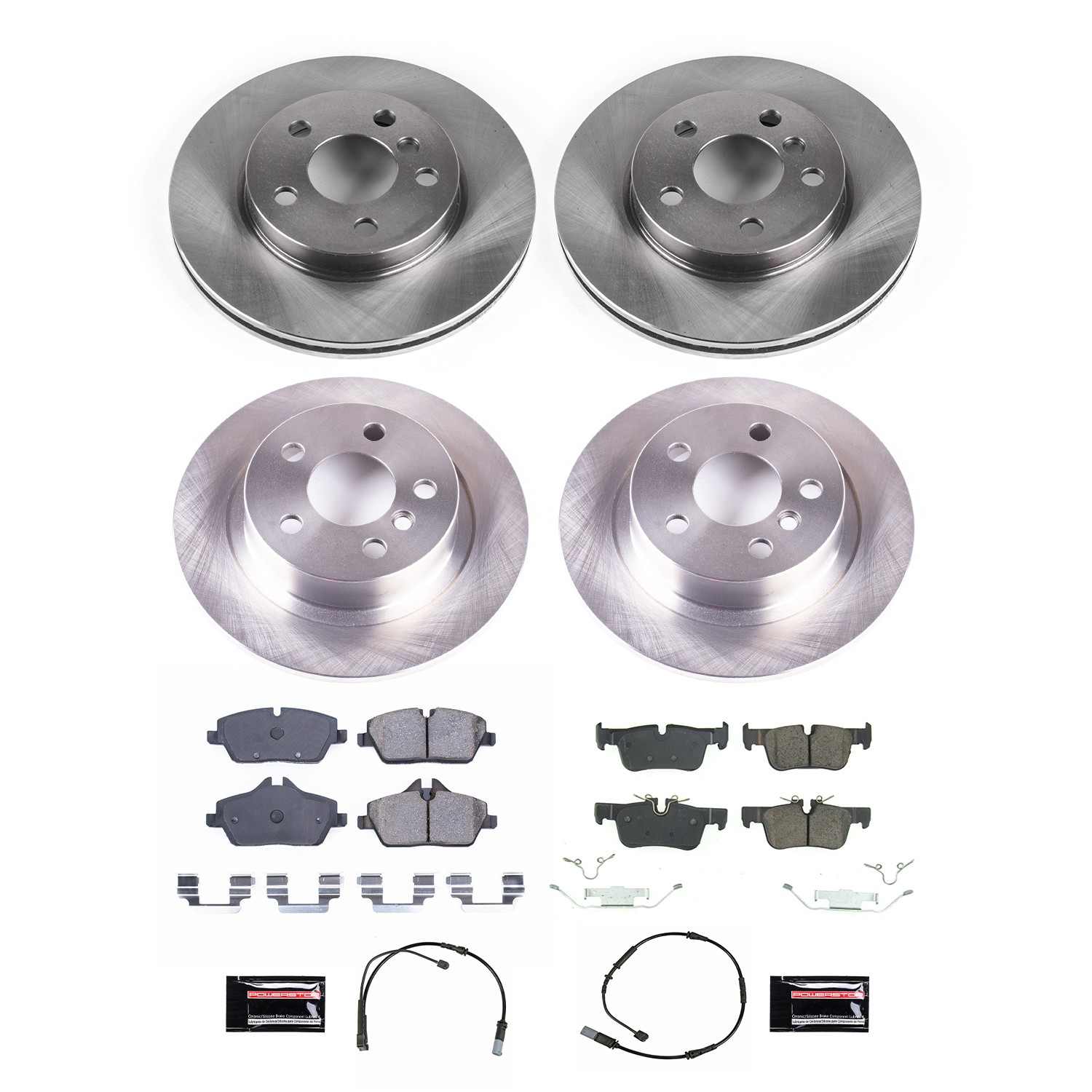 Power Stop 20-21 Mini Cooper Front & Rear Autospecialty Brake Kit