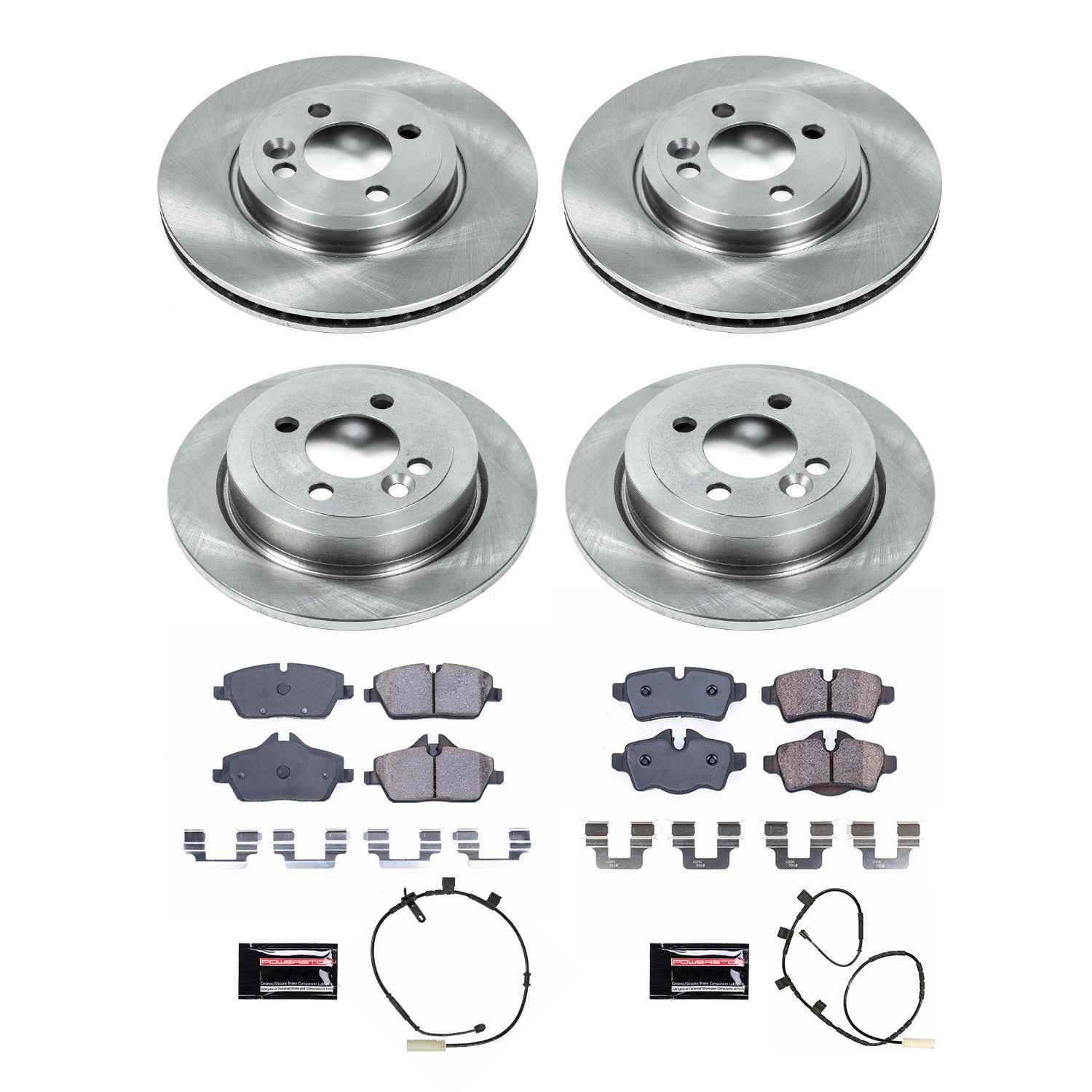Power Stop 2013 Mini Cooper Front & Rear Autospecialty Brake Kit