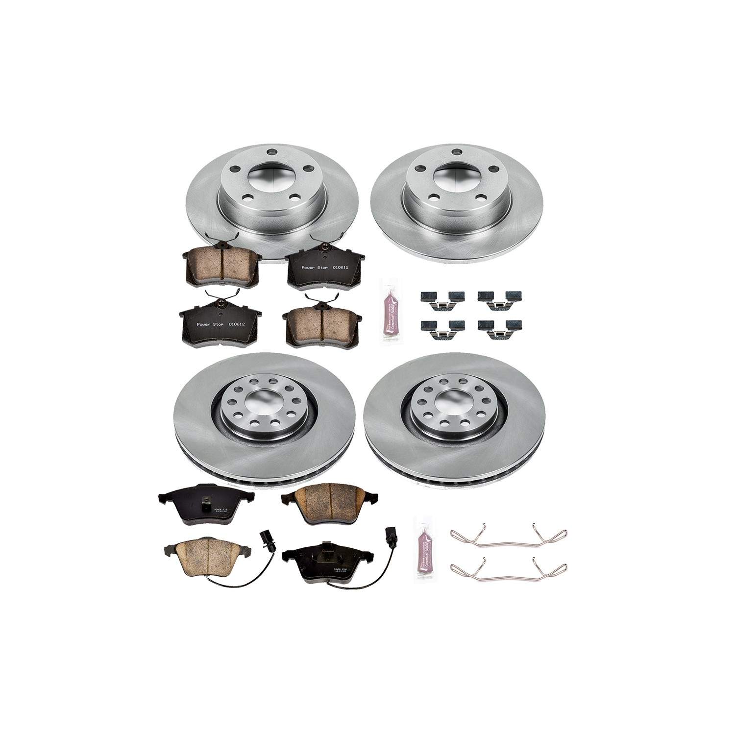 Power Stop 01-05 Audi Allroad Quattro Front & Rear Autospecialty Brake Kit