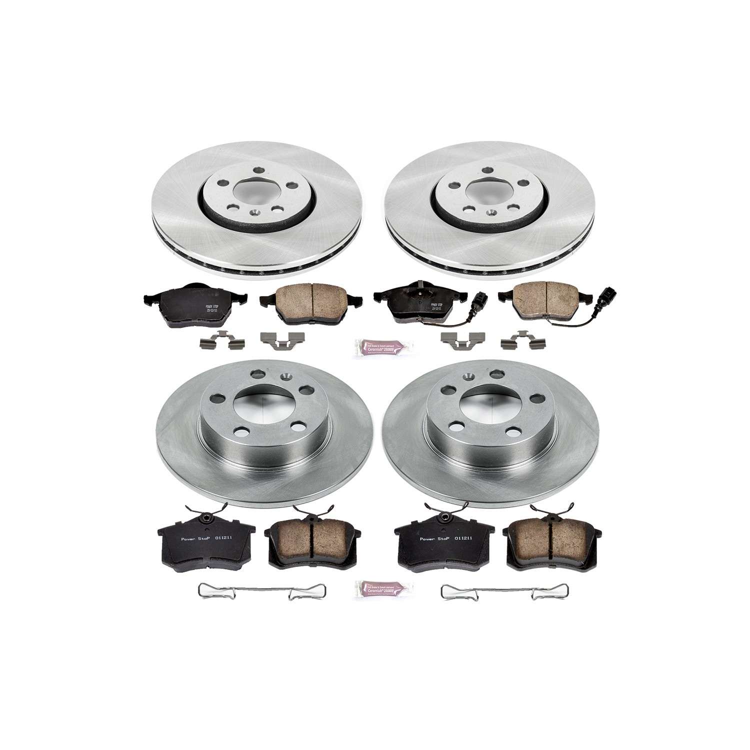 Power Stop 99-10 Volkswagen Beetle Front & Rear Autospecialty Brake Kit