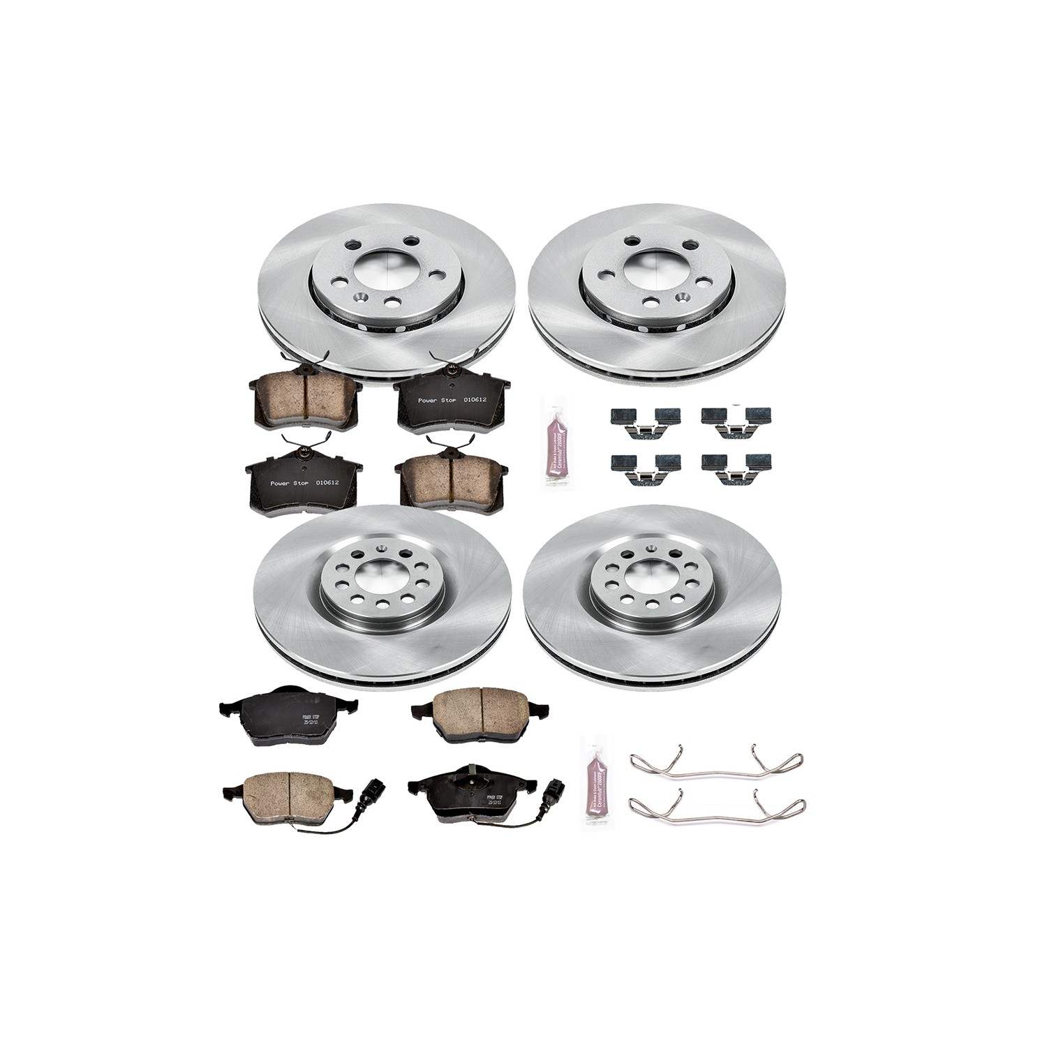 Power Stop 00-06 Audi TT Quattro Front & Rear Autospecialty Brake Kit