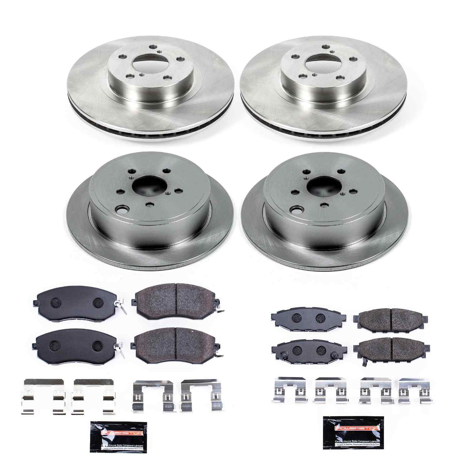Power Stop 13-16 Subaru BRZ Front & Rear Track Day Brake Kit