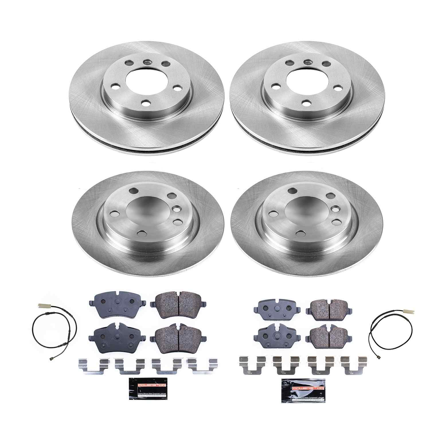 Power Stop 11-16 Mini Cooper Countryman Front & Rear Track Day Brake Kit