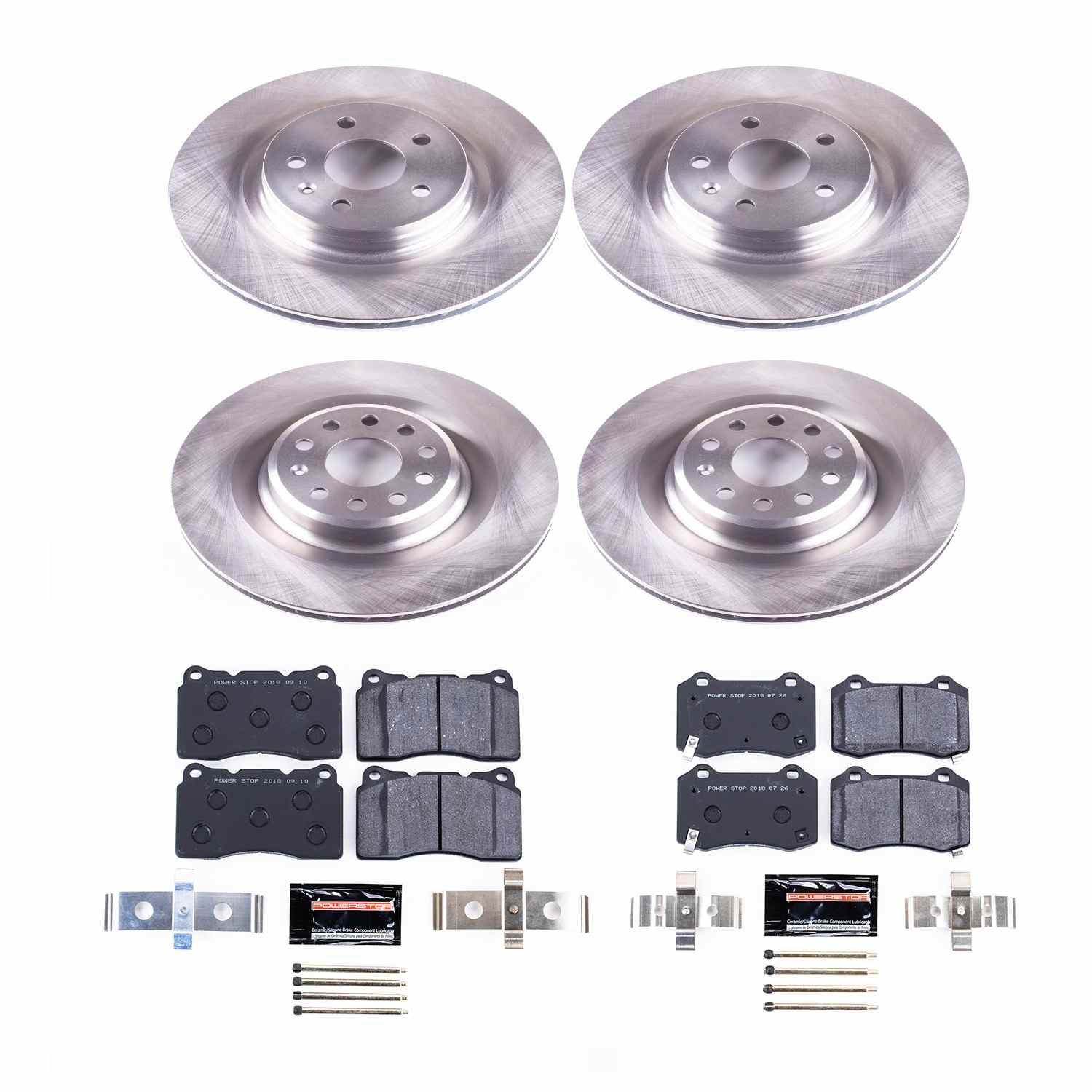 Power Stop 12-16 Tesla Model S Front & Rear Track Day Brake Kit