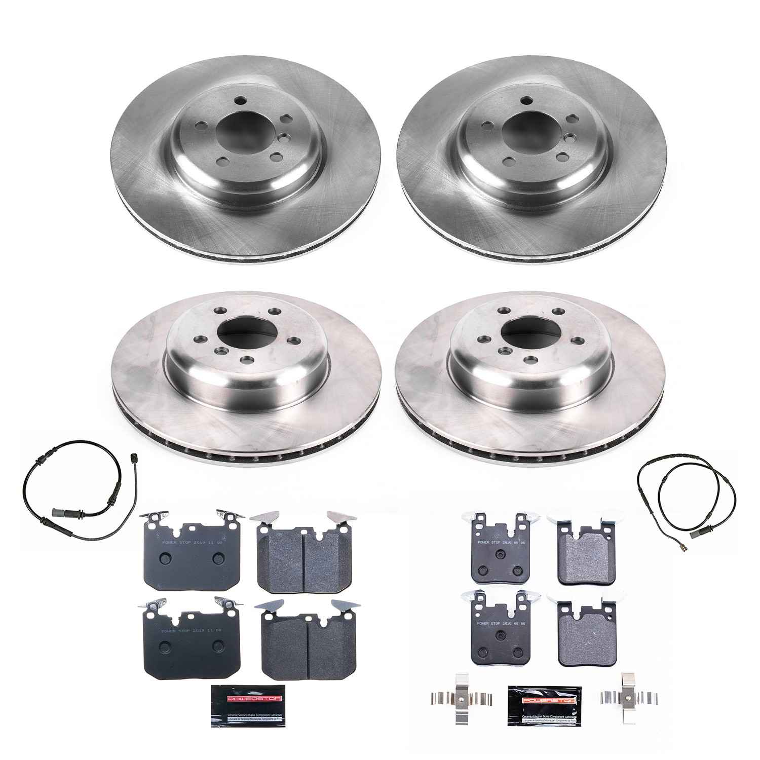 Power Stop 12-15 BMW 335i Front & Rear Track Day Brake Kit