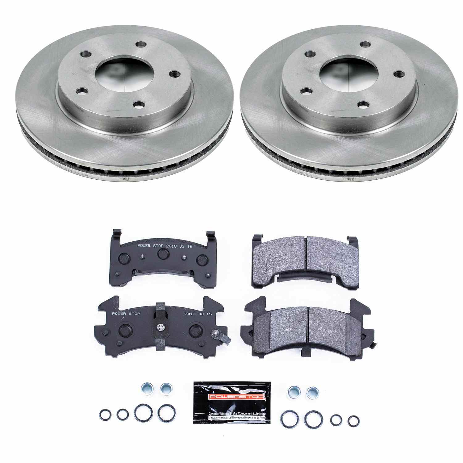 Power Stop 79-85 Oldsmobile Toronado Front & Rear Track Day SPEC Brake Kit