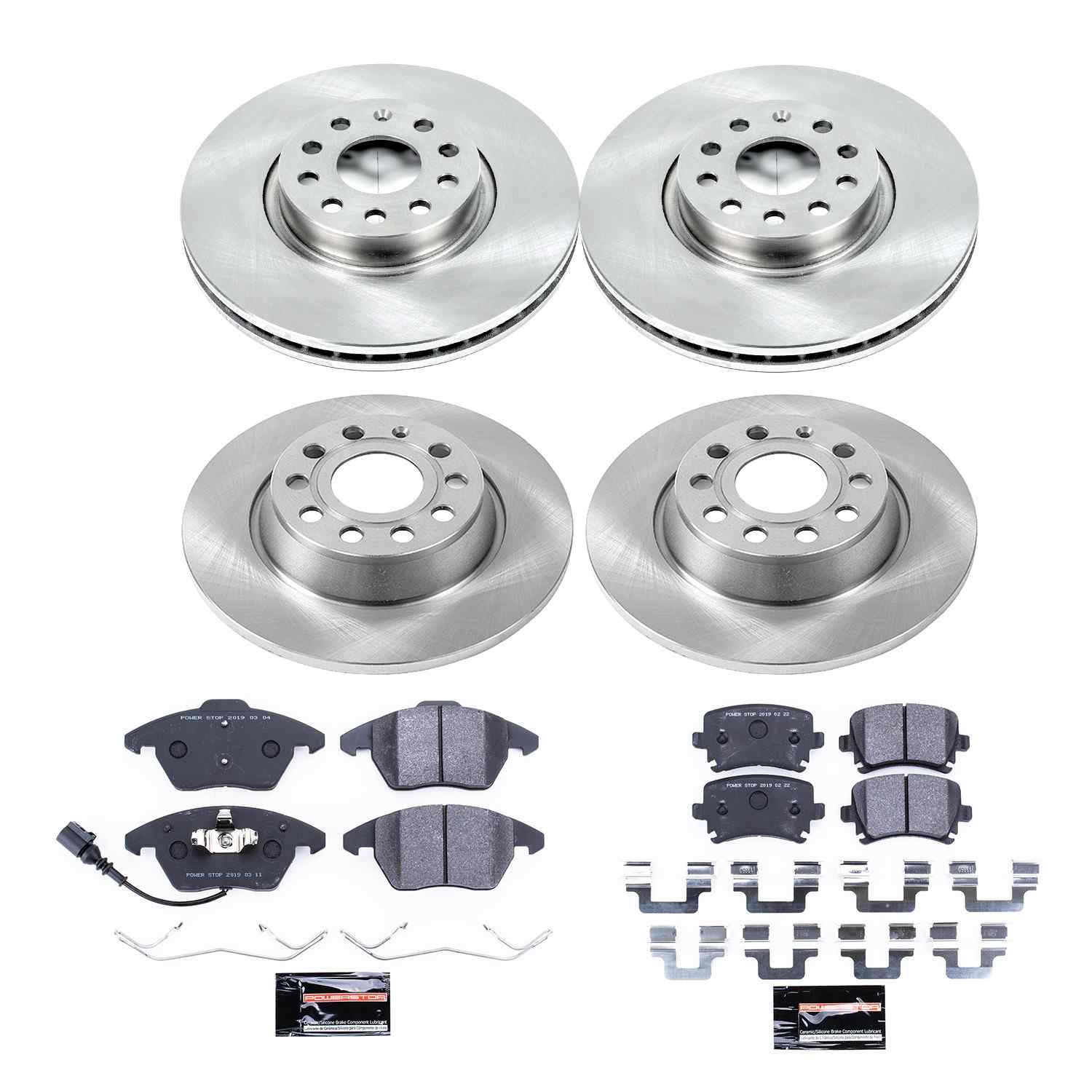 Power Stop 2013 Audi A3 Front & Rear Track Day SPEC Brake Kit