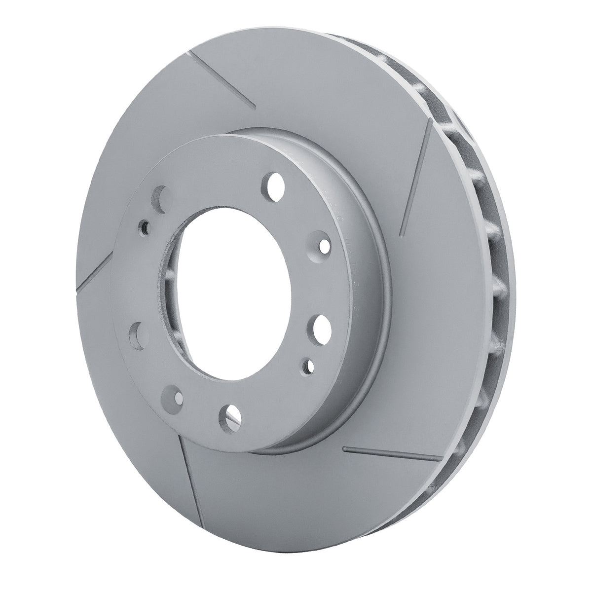 R1 82-85 Porsche 928 Left Front Slotted Carbon Alloy GeoMET Rotor