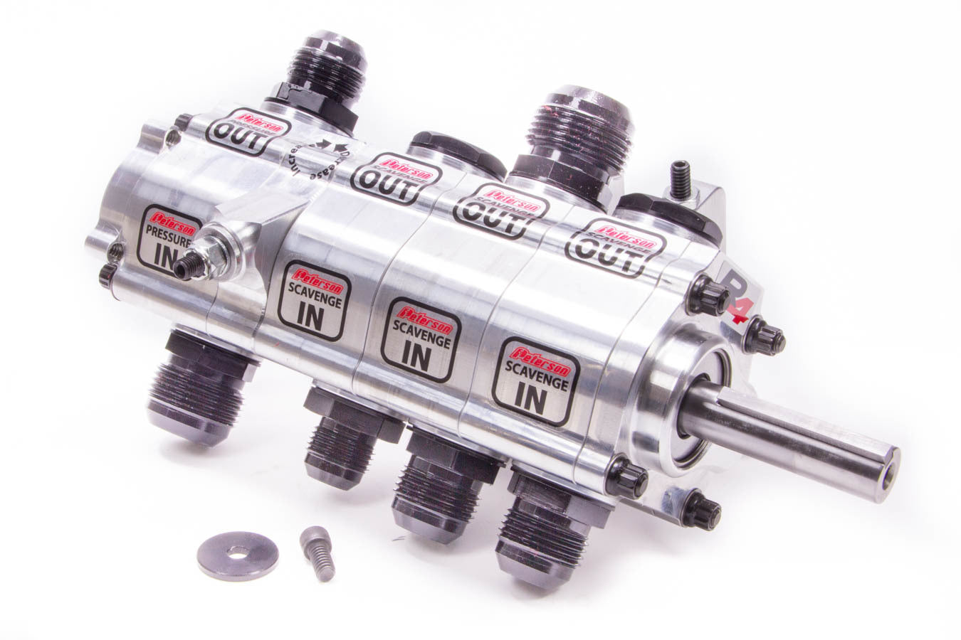 Peterson Fluid Systems R4 4-Stage Oil Pump - BH - HV - Rear Drive