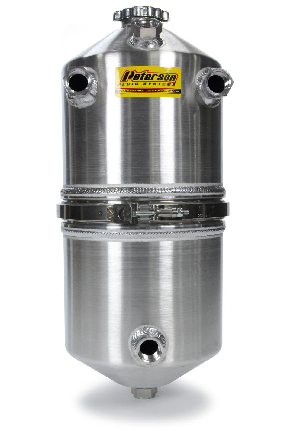 Peterson Fluid Systems Oil Tank 5 Gallon Dual In Female