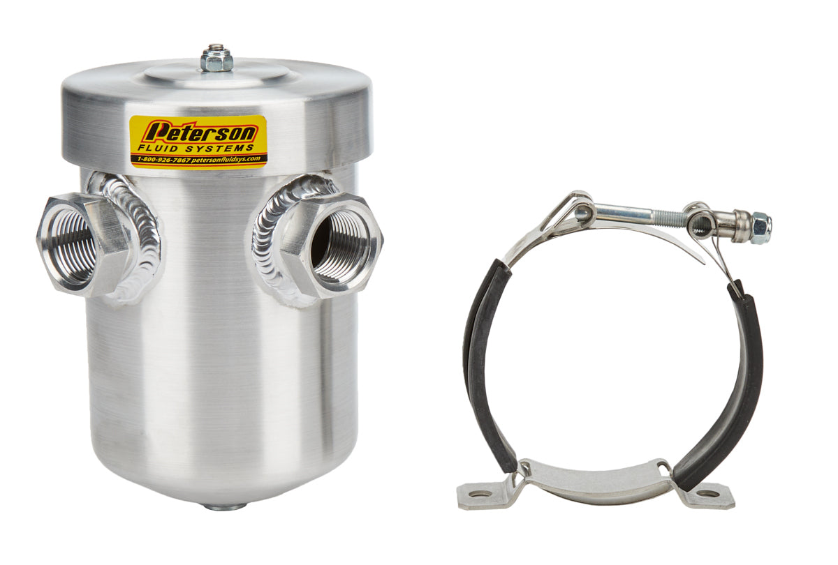 Peterson Fluid Systems Breather Can -12AN Ports