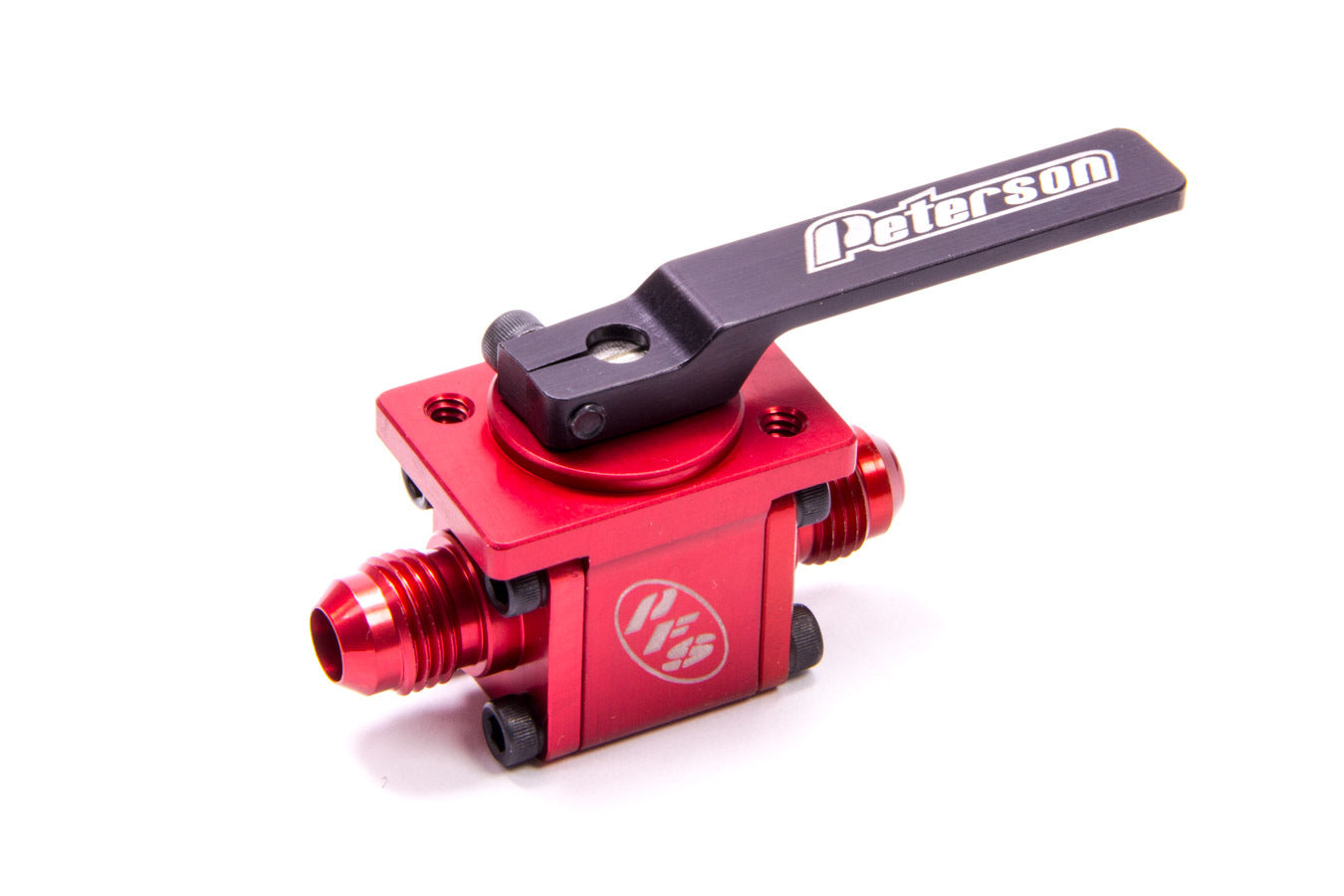 Peterson Fluid Systems Ball Valve Flange Mount -6AN /-6AN