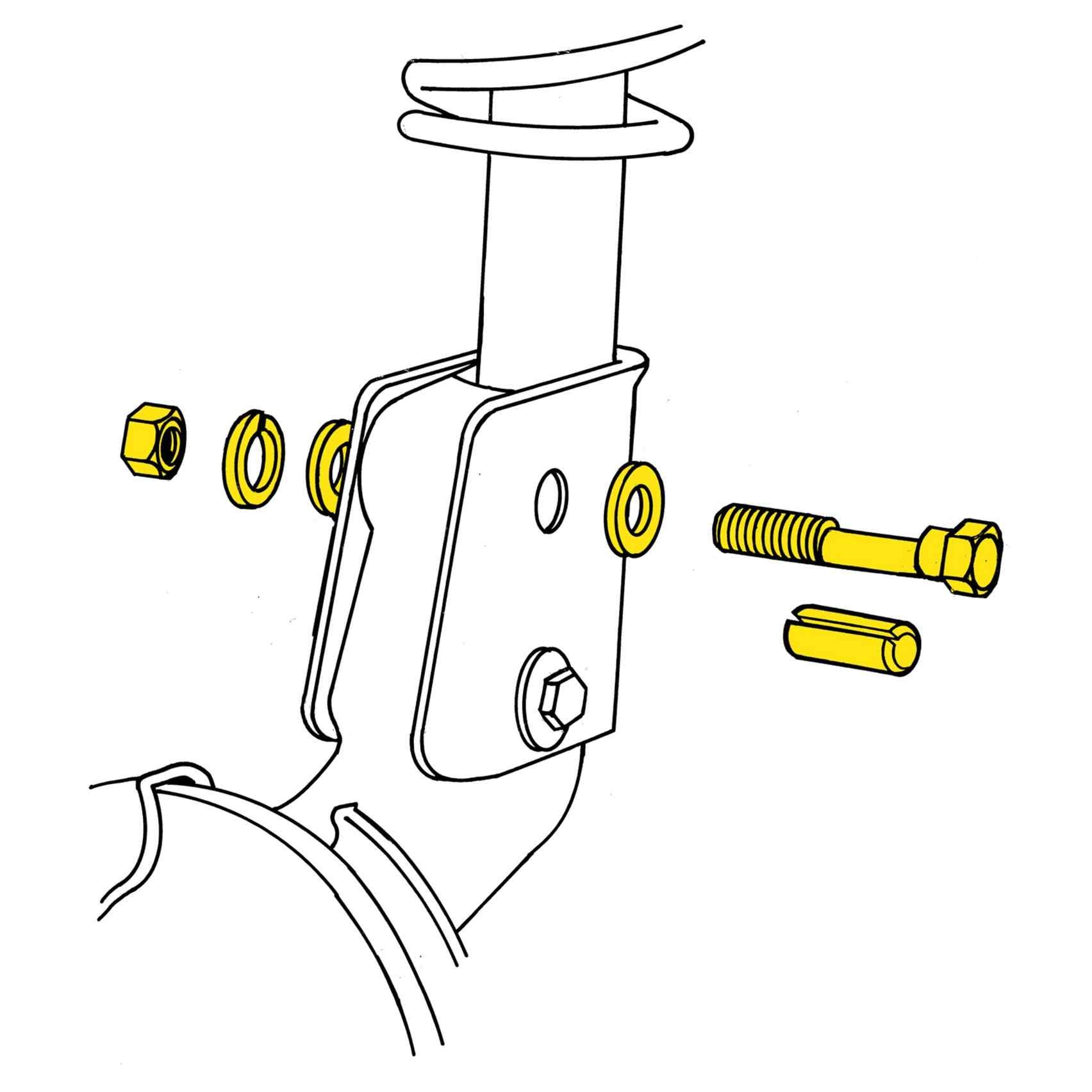 MOOG 03-10 Pontiac Vibe Front / Rear Cam Bolt Kit