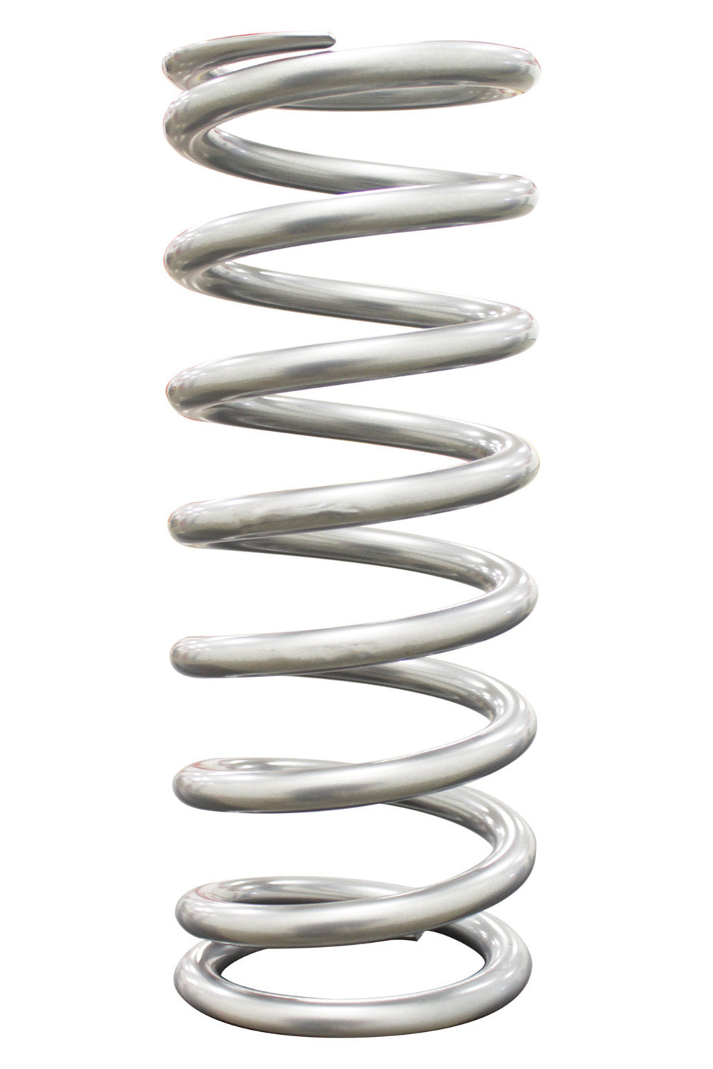 QA1 2-1/2in ID High Travel Spring - 10in Length x 750lbs/in - Silver Powder Coated