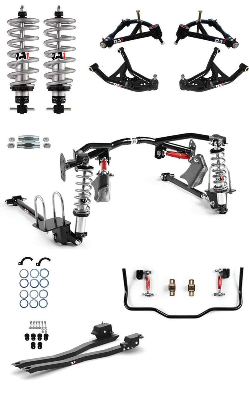 QA1 70-74 GM F-Body Level 2 Drag Kit 2.0 w/ Shocks