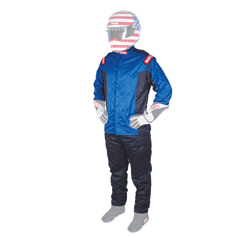 RaceQuip Blue Chevron-5 Jacket SFI-5 - Small