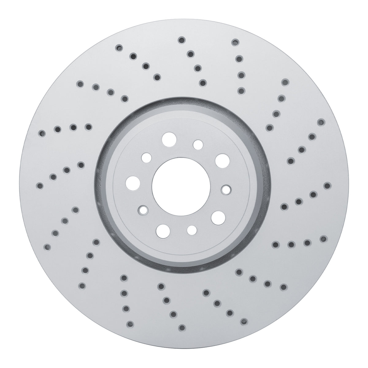 R1 2020-2025 BMW X4 Right Front GeoSPEC Coated Rotor - Drilled