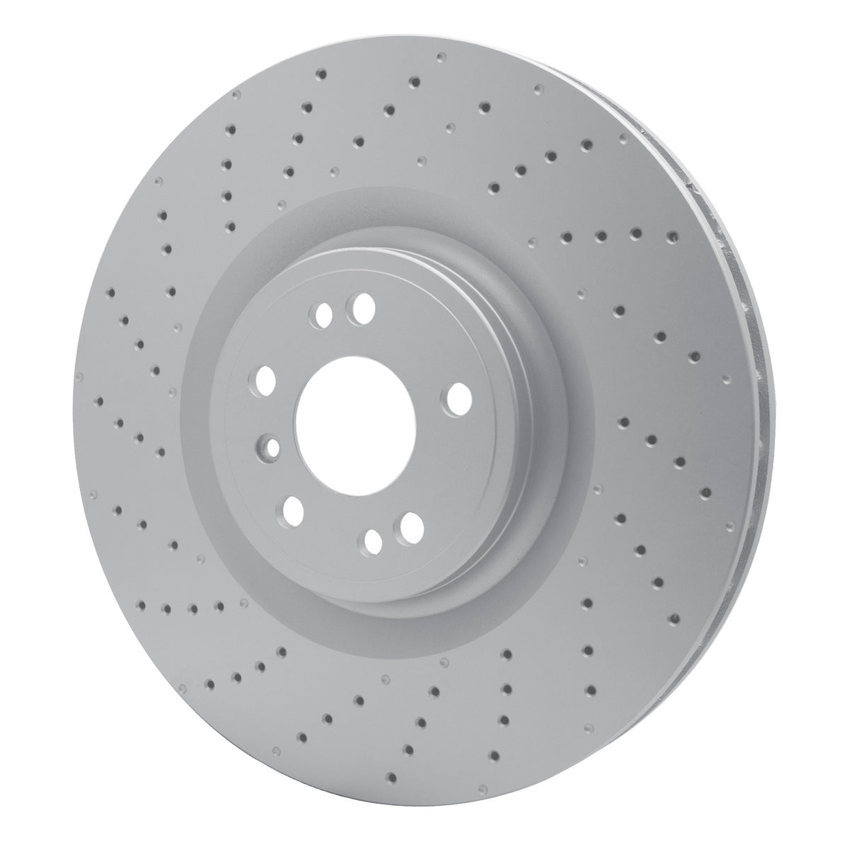 R1 2012-2019 Mercedes-Benz GL550 Front GeoSPEC Coated Rotor - Drilled