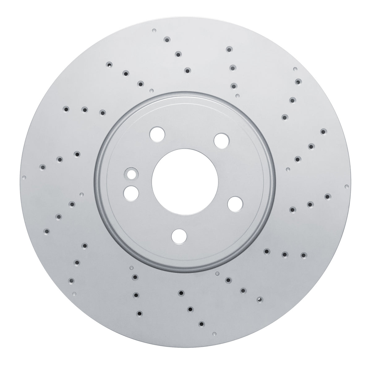 R1 2020-2025 Mercedes-Benz GLB35 AMG Front GeoSPEC Coated Rotor - Drilled