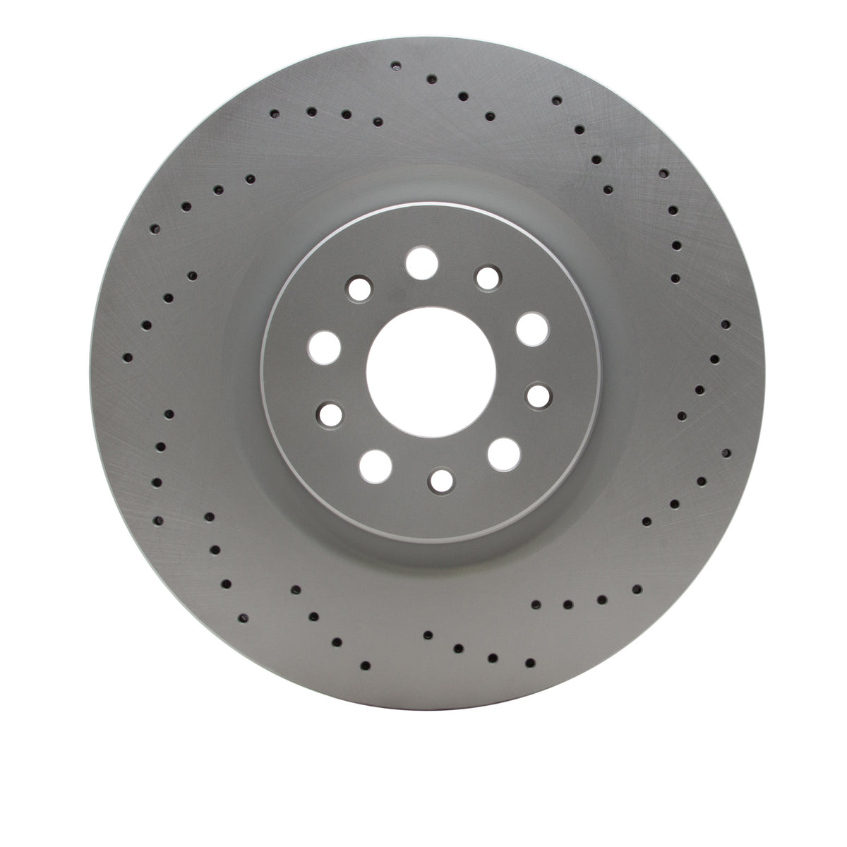 R1 2014-2024 Maserati Quattroporte Front GeoSPEC Coated Rotor - Drilled