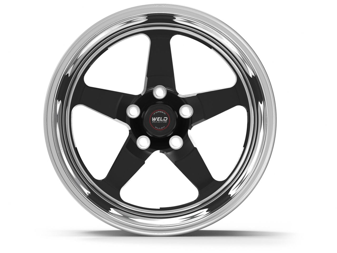 Weld S71 20X10.5 / 5x120mm BP / 7.3in. BS Black Wheel (High Pad) - Non-Beadlock
