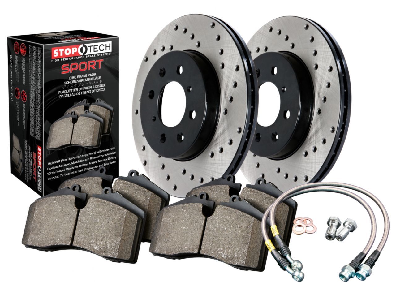 Sport Axle Pack, Slotted, Front