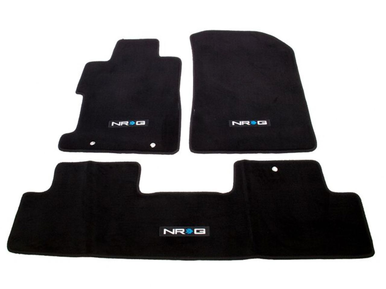 NRG Floor Mats - 06-11 Honda Civic Si 2DR Coupe (NRG Logo) - 3pc.