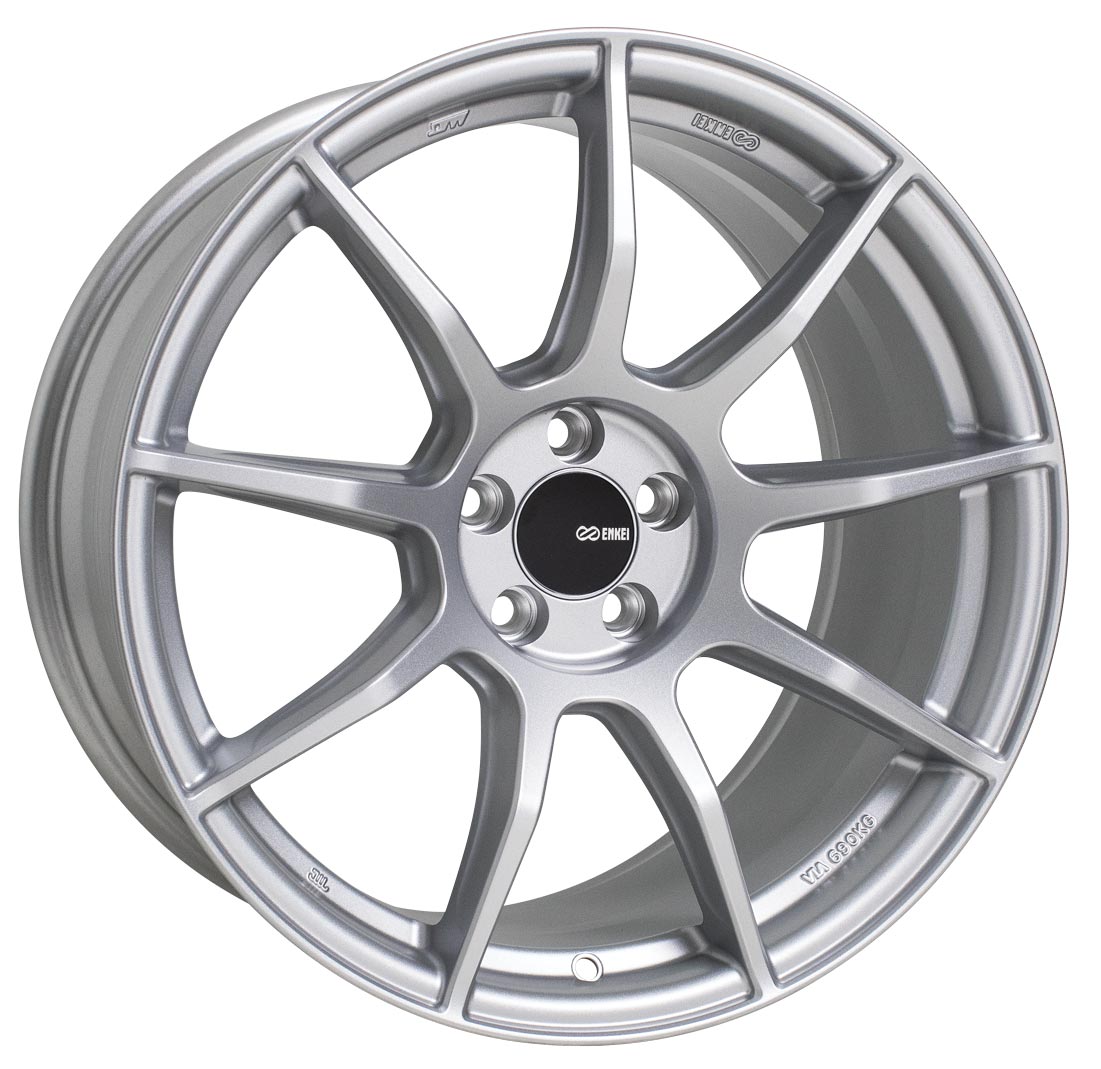 Enkei TS9 18x8 5x114.3 50mm Offset 72.6mm Bore - Silver Paint
