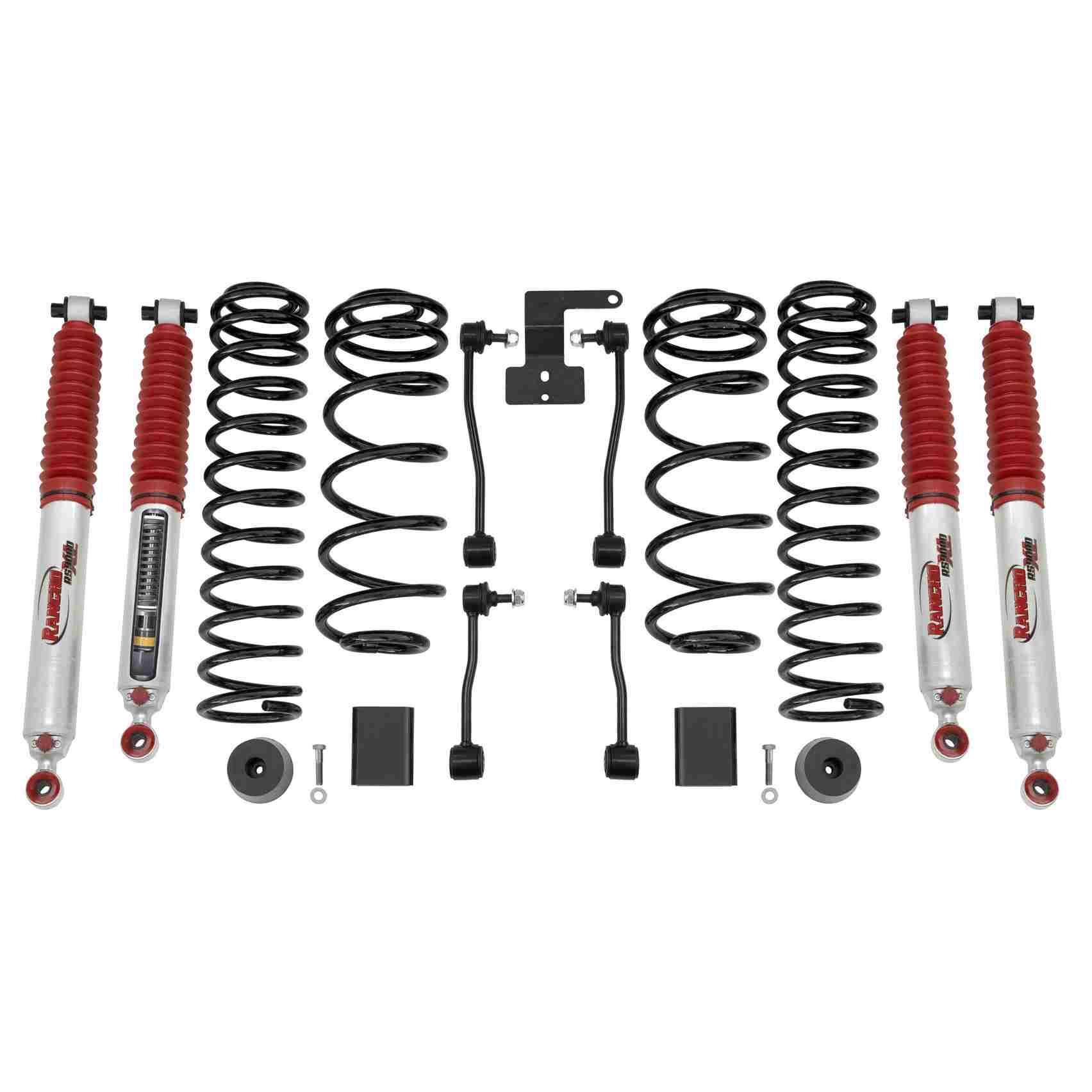 Rancho 18-20 Jeep Wrangler Fr and R Suspension System - Master Part Number - Two Boxes