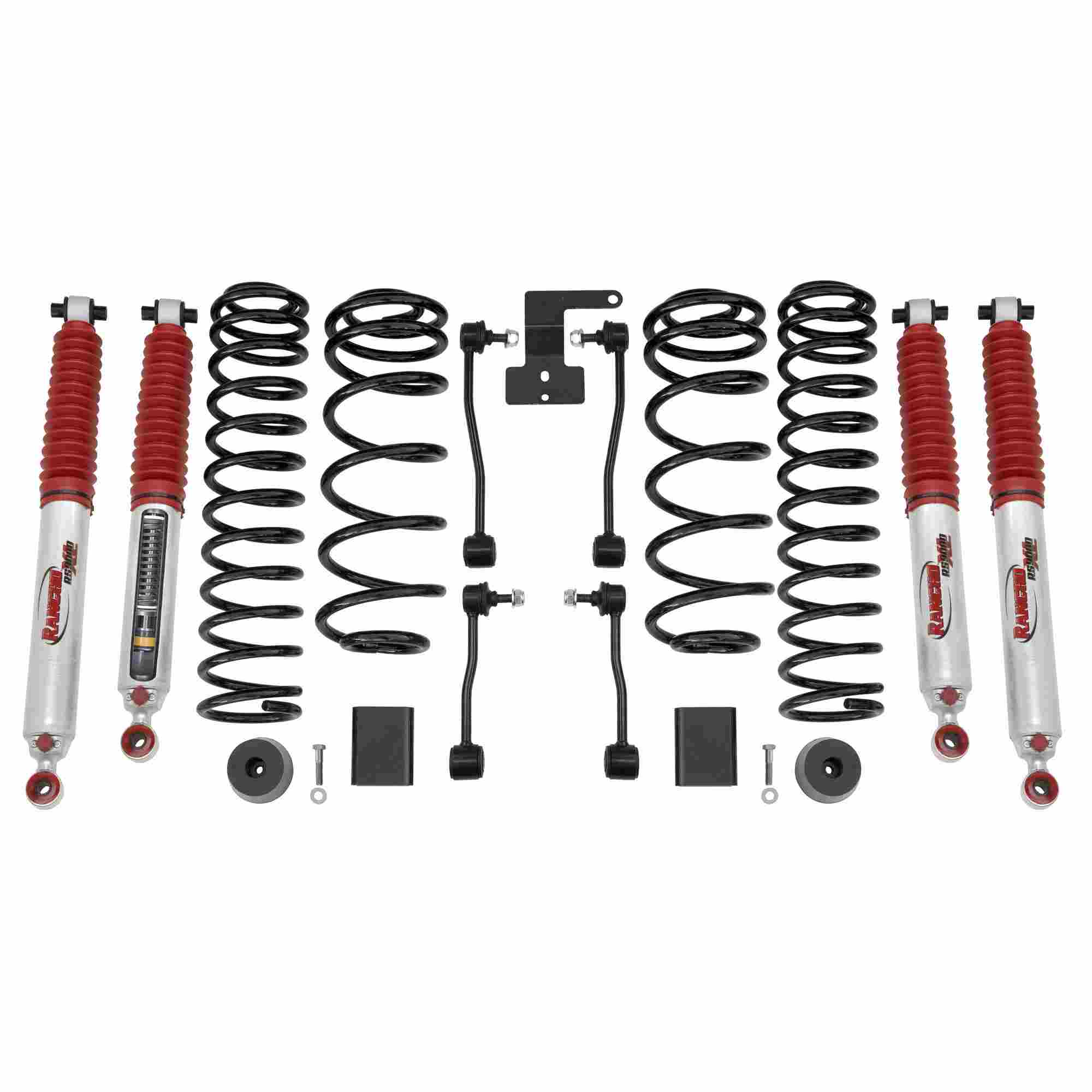 Rancho 18-20 Jeep Wrangler Fr and R Suspension System - Master Part Number - Two Boxes