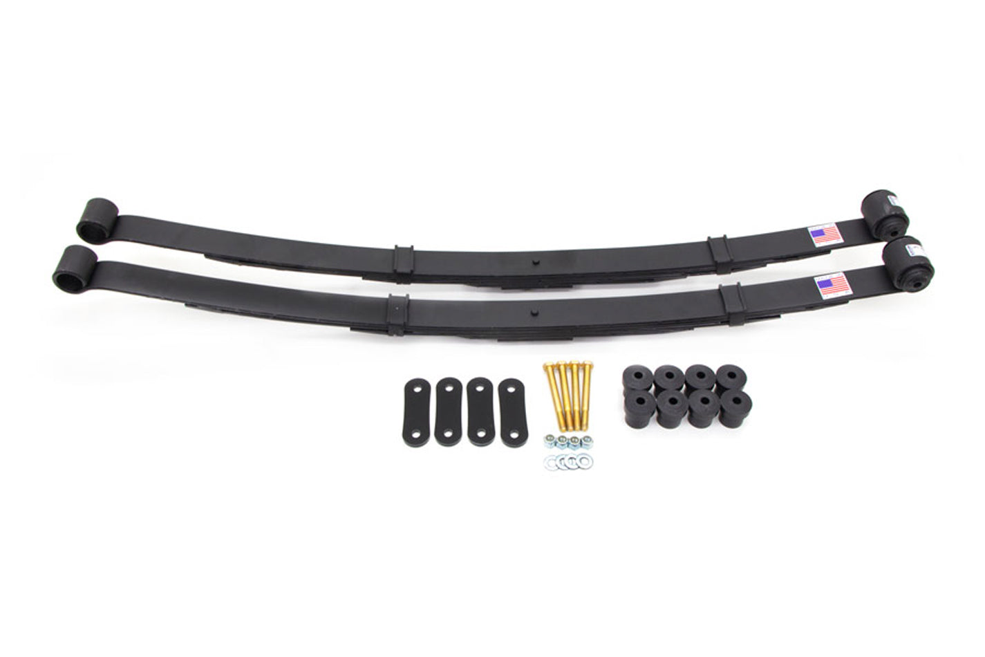 UMI Performance 70-81 GM F-Body Rear 2in Leaf Springs Shackle Kit - Poly