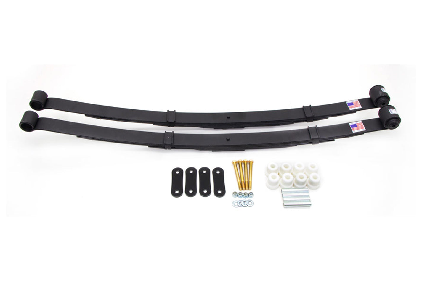 UMI Performance 70-81 GM F-Body Rear 2in Leaf Springs Shackle Kit - Delrin