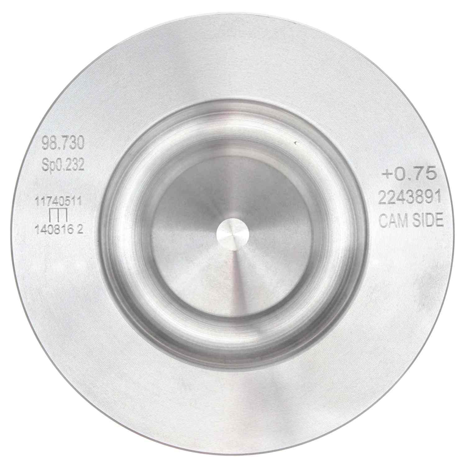 Mahle OE Ford 6.4L Diesel .75MM .010 /.025MM Reduced Compression Piston Set (Set of 8)