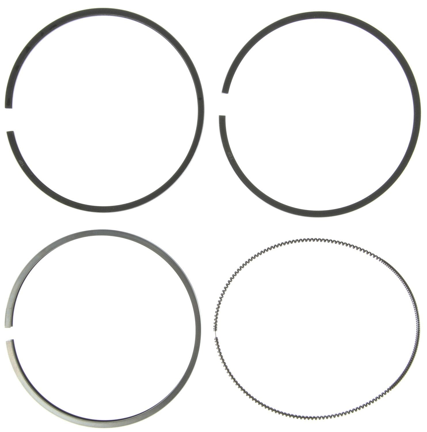 Mahle Rings Cummins 611 CID 10.0L L10 LTA10 6 Cyl 4.921in Bore Diesel Eng Sleeve Assy Ring Set