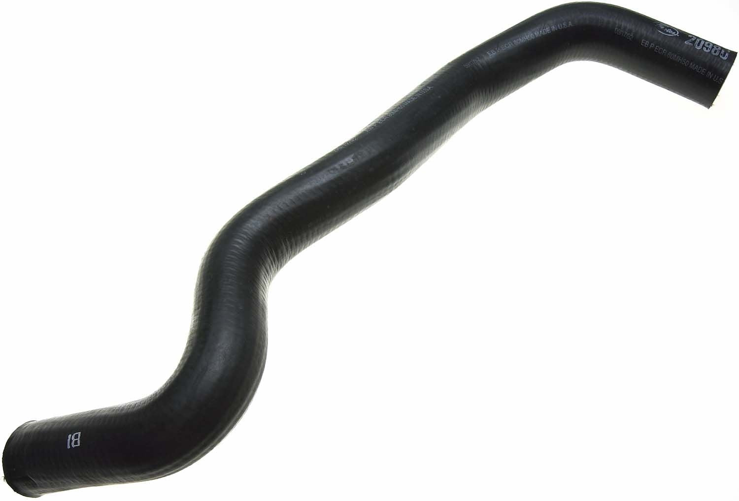 Gates 71-77 Oldsmobile Cutlass V-8 350 Upper Molded Coolant Hose