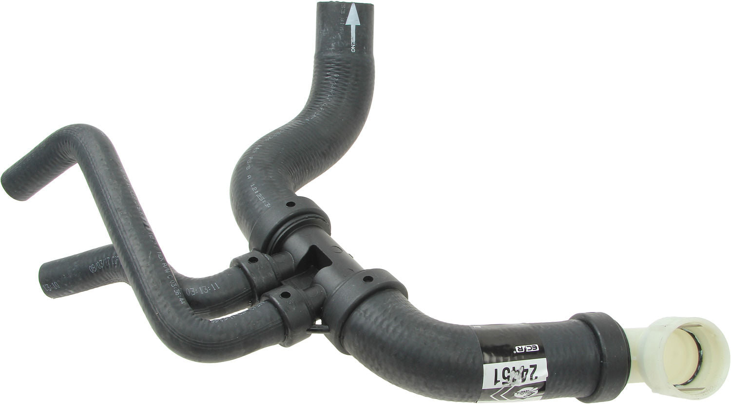 Gates 11-14 Ford F Series V-8 5.0L Lower Molded Coolant Hose