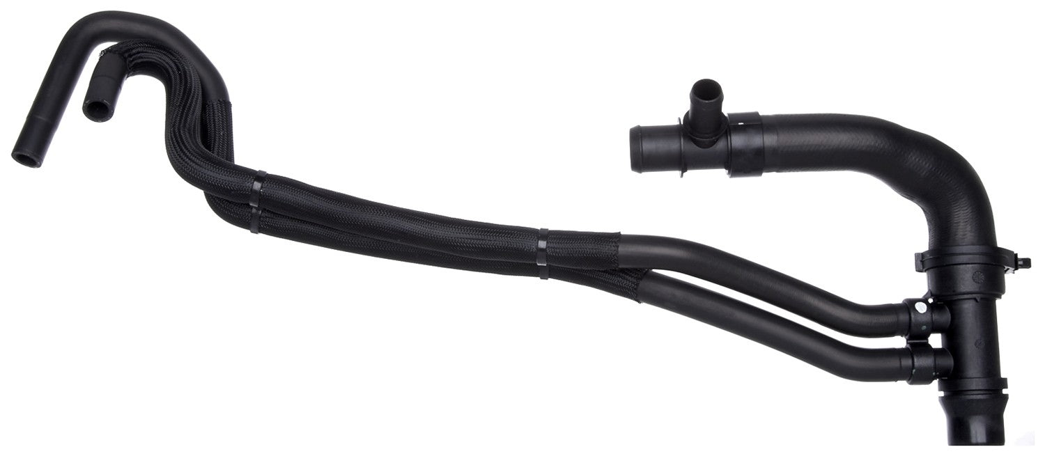 Gates 11-16 Ford Super Duty V-8 6.2L Lower - Oil Cooler Adapter Molded Coolant Hose
