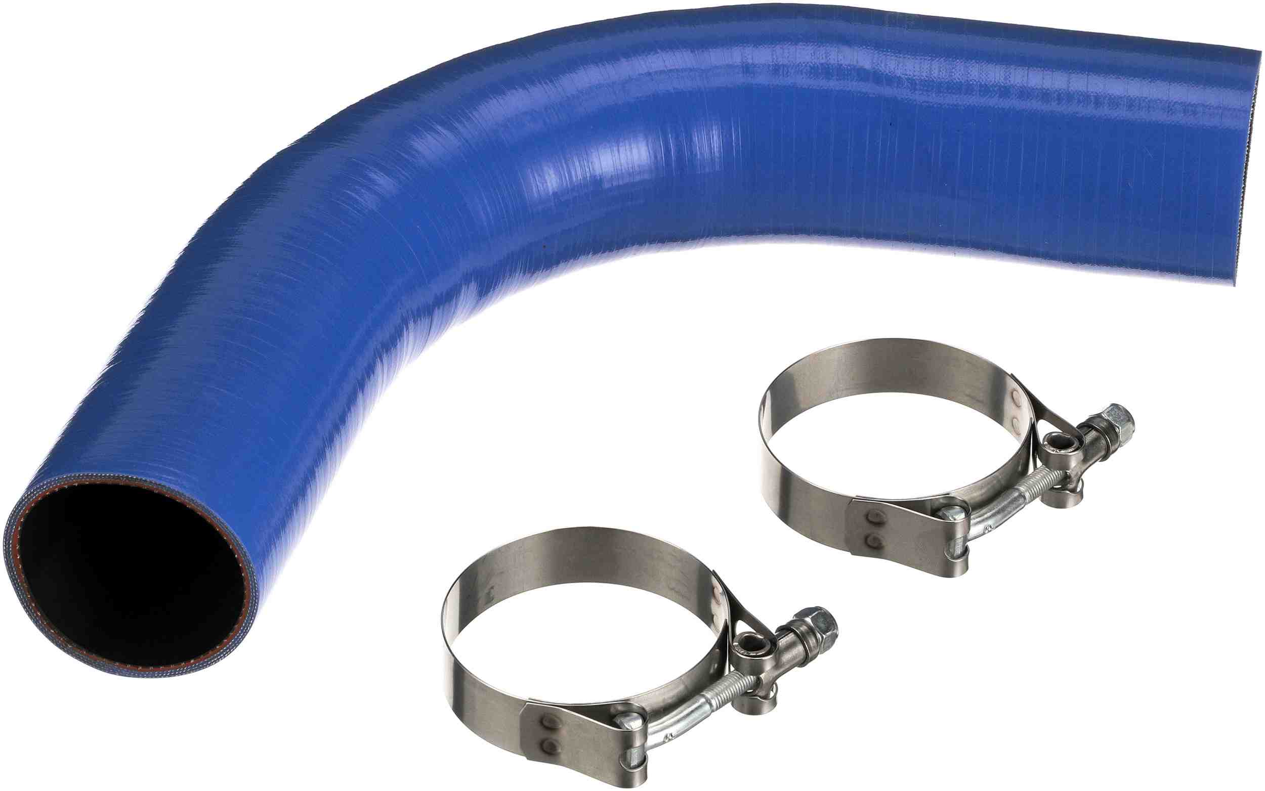 Gates 01-04 Chevrolet Silverado V-8 6.6L Diesel Turbo To Pipe Hot Side Turbocharger Hose Kit