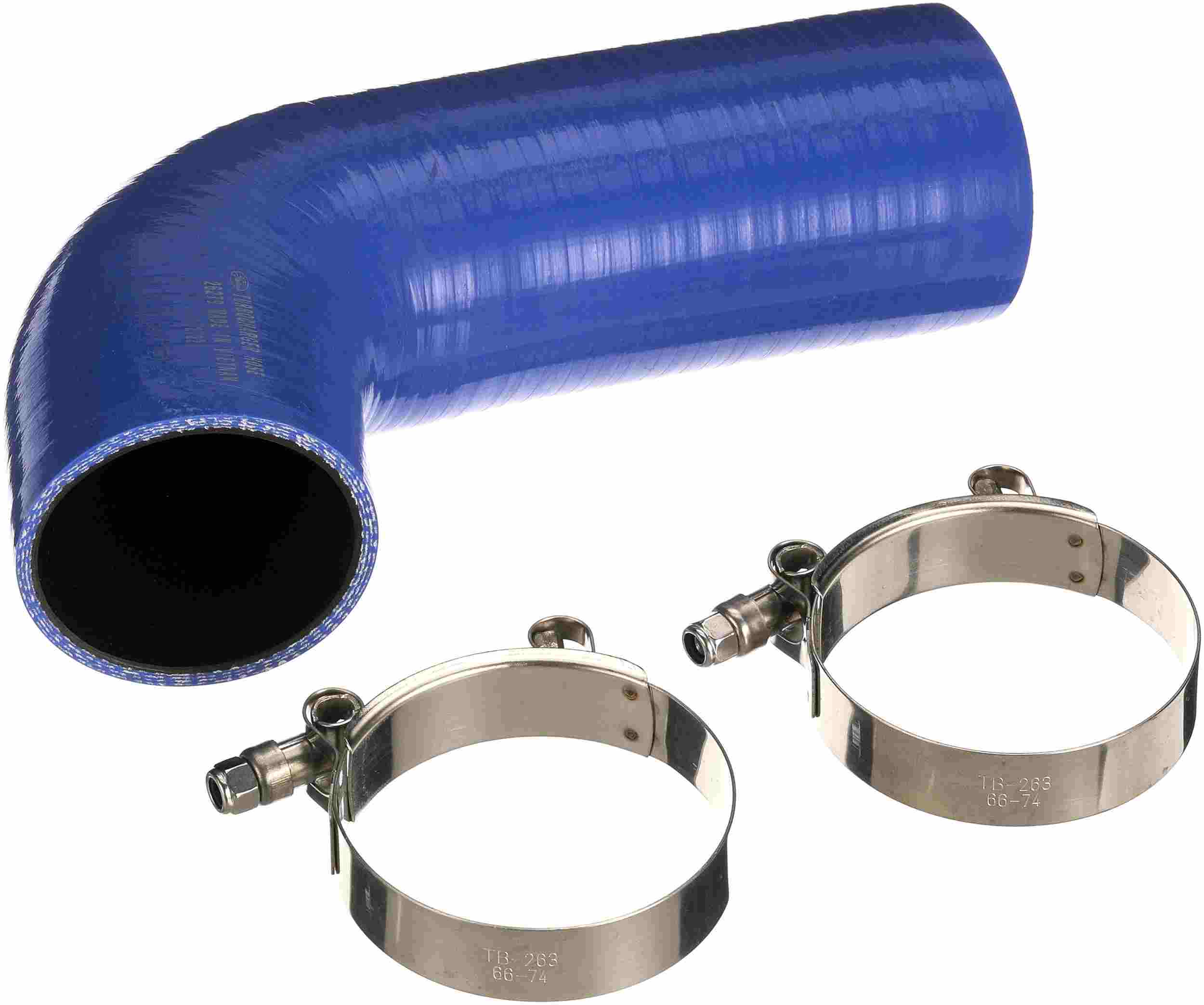 Gates 03-10 Ford E450 Super Duty V-8 6.0L Diesel Hot Side Turbocharger Hose Kit (Molded)