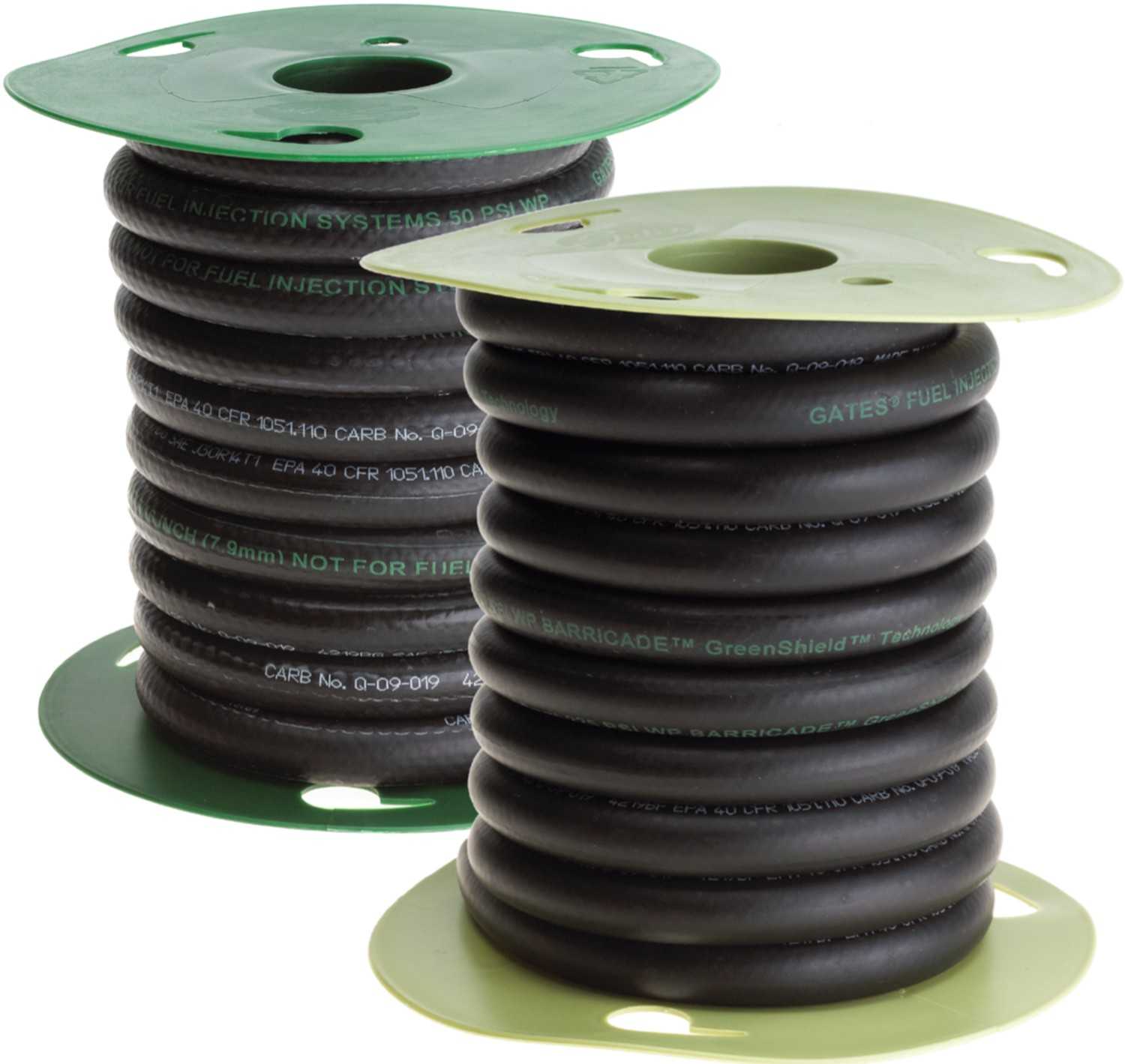 Gates 1/4in x 2 feet (Clamshell) 225 PSI Barricade Fuel Injection Hose w/ GreenShield Technology