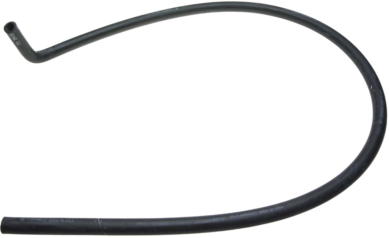 Gates 1989 Dodge Shadow 4-Cyl. 2.2L Heater To Water Pump 90 Degree Molded Heater Hose