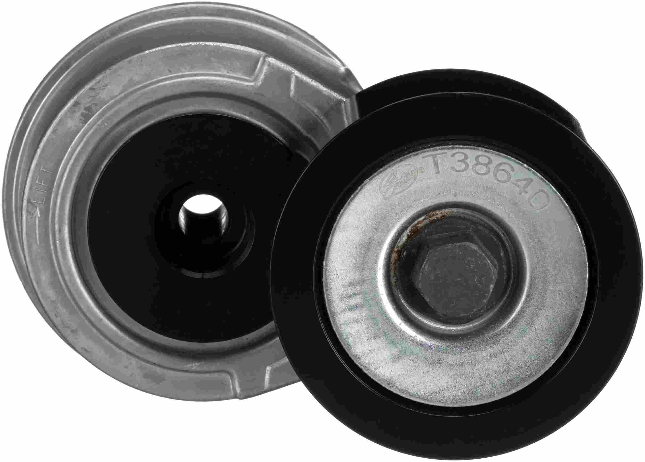 Gates 02-04 Mercedes-Benz 712 Mercedes-Benz OM904 LA Diesel (Non-US) Fan Belt Drive Tensioner