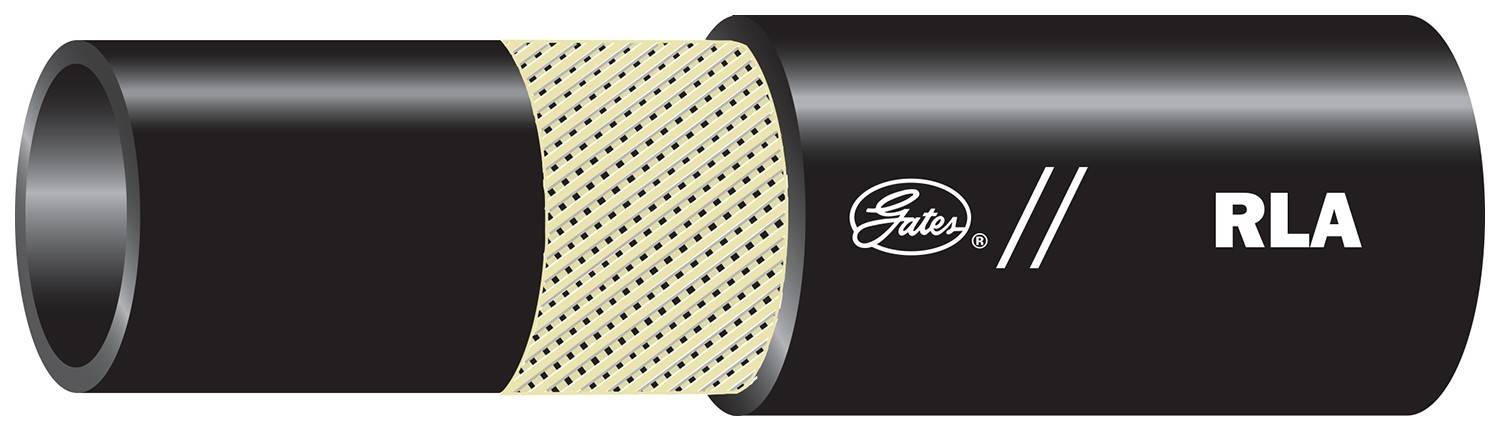 Gates RLA 1-Fiber Braid Return Line & Low Pressure Hose - 1/2in x 25ft (200 psi)