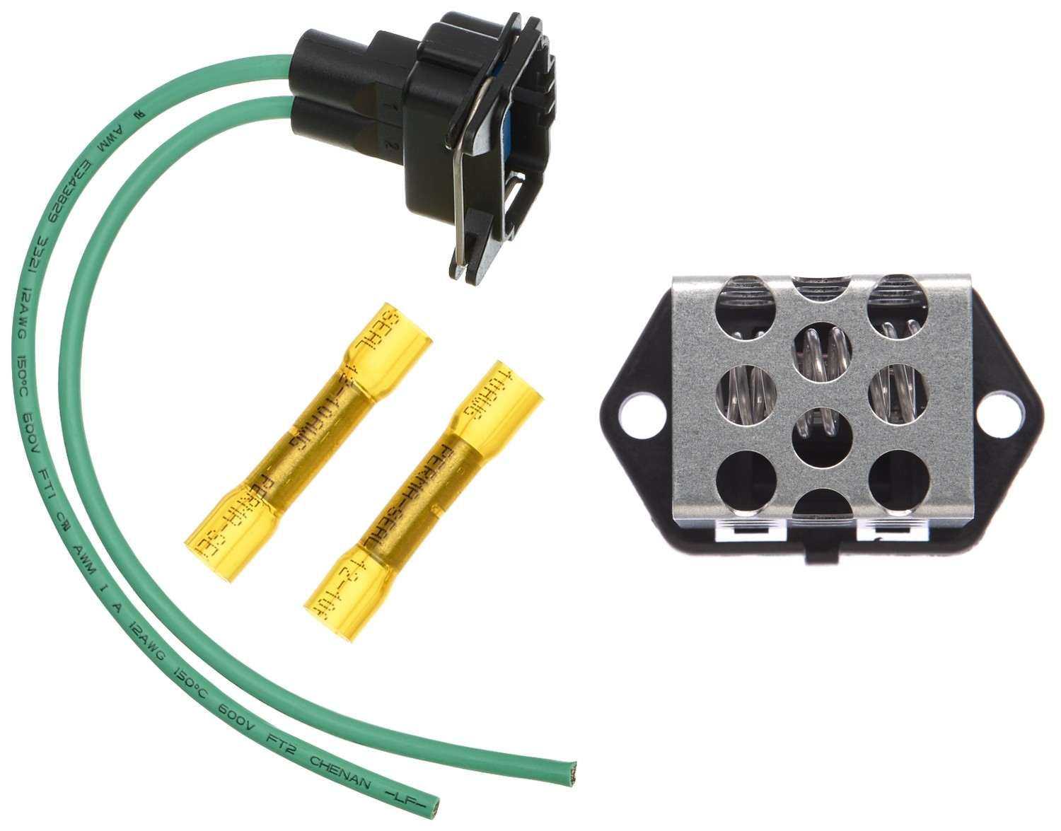 Gates 04-10 Ford Focus 4-Cyl. 2.0L Engine Cooling Fan Resistor Engine Cooling Fan Module