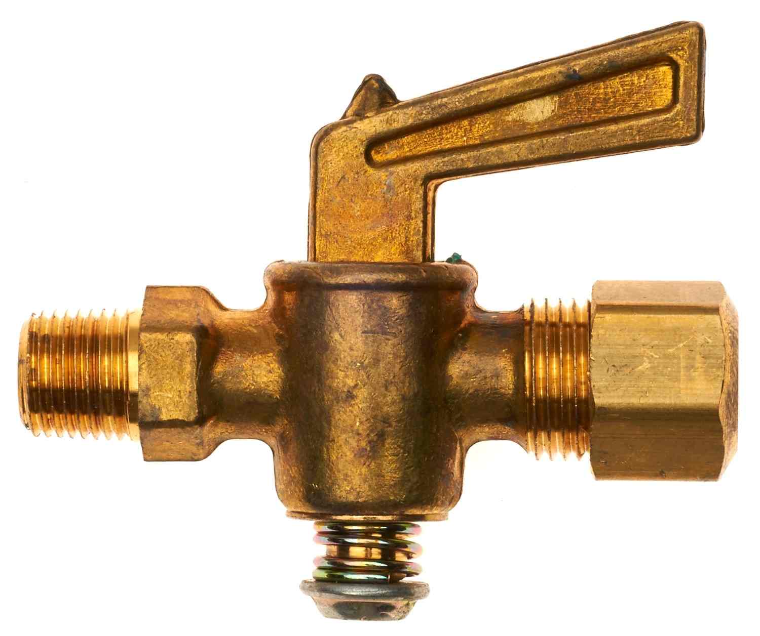 Gates Copper Tubing Industrial Compression to Male Pipe Run Shut-Off Cock Valve - 5/16in OD