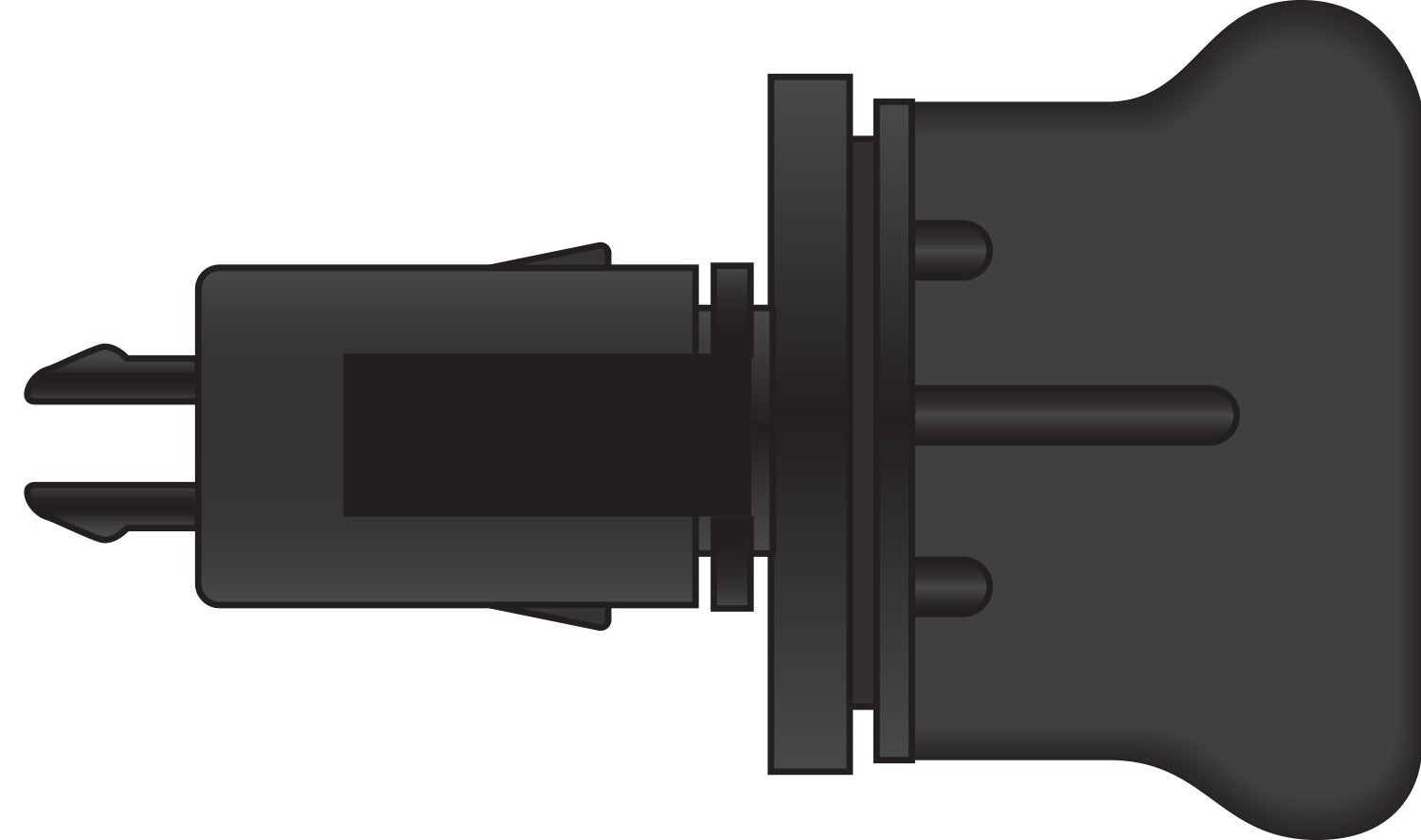 Gates Plastic Drain Cock - GM Black Key Style (Valves)