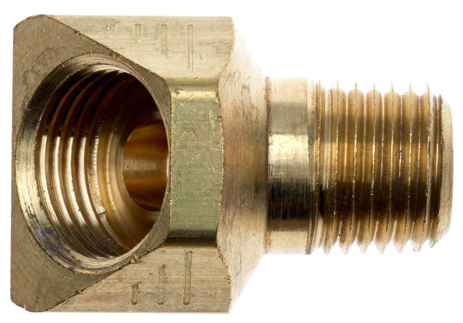 Gates Female Inverted Flare to Male Pipe - 45 Deg - 4MP-5FI45 352x5x4