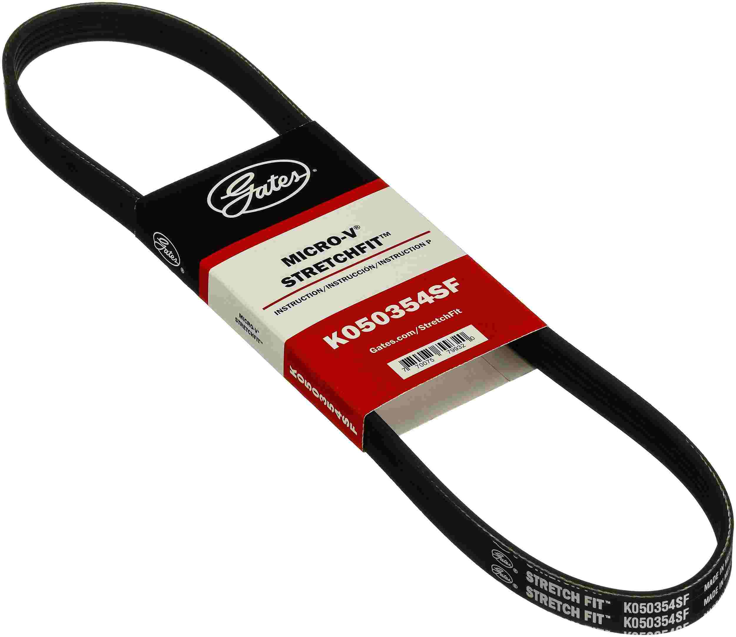 Gates 14-23 Dodge Ram Pickup V-8 6.4L Alt. - Right Side Stretch Fit V-Ribbed Belt