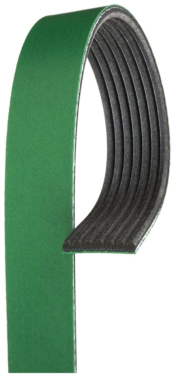 Gates 98-02 GMC C7500 Caterpillar 3126 Diesel Fan & Alt. Heavy Duty V-Ribbed Belt
