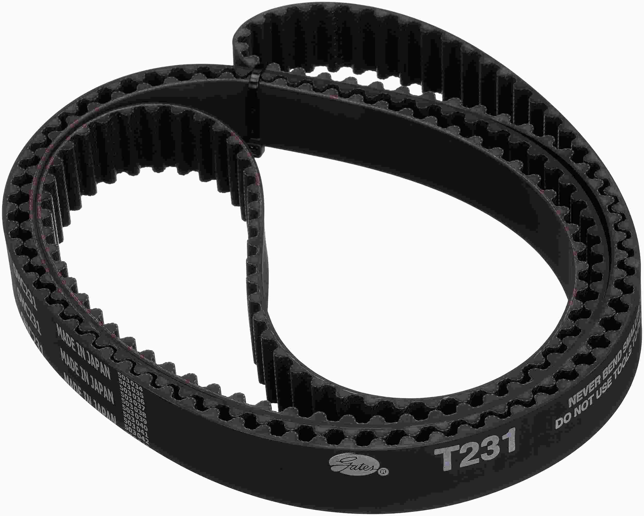 Gates 91-05 Acura NSX V-6 3.0L Cam. Belt Automotive Timing Belt